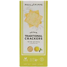 Traditional Crackers with Quinoa and Olive Oil, Vegan
