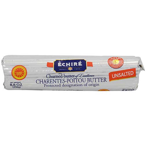 Echire Beurre de Baratte (Churned Butter), Unsalted