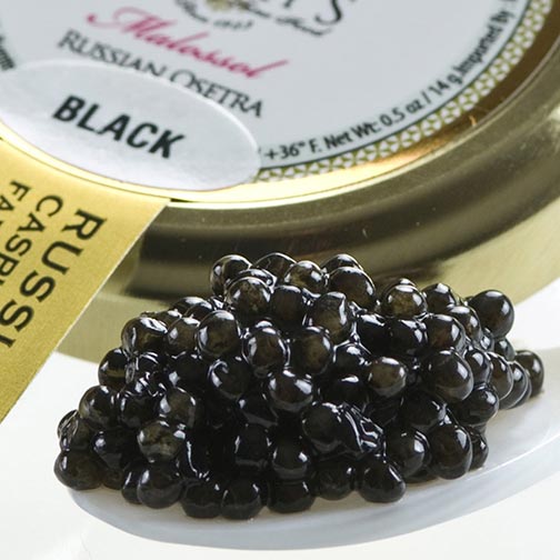 Osetra Black Caviar - Malossol, Farm Raised